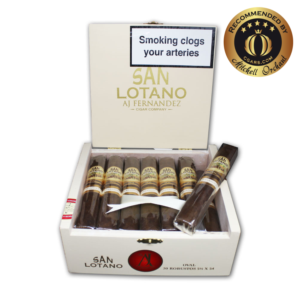 San Lotano by AJ Fernandez Oval Robusto Cigar - Box of 20